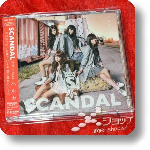 SCANDAL - Haruka (lim.CD+DVD B-Type) +Bonus-Sticker! (Re!cycle)-29196