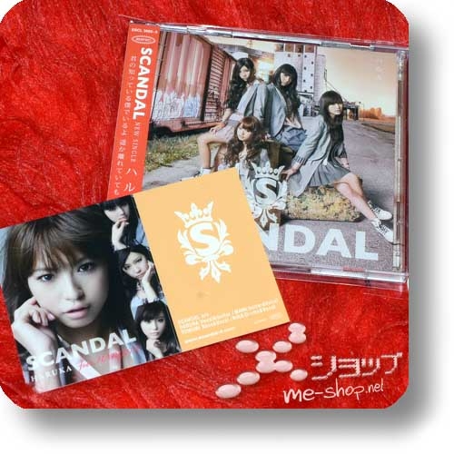 SCANDAL - Haruka (lim.CD+DVD B-Type) +Bonus-Sticker! (Re!cycle)-0