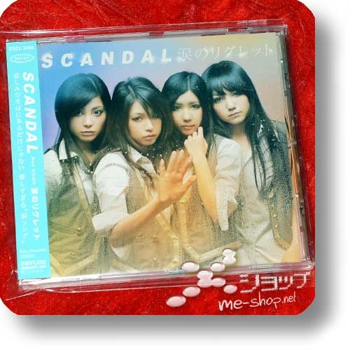 SCANDAL - Namida no regret (1.Press inkl."VERY SCANDAL"-Extrabooklet) (Re!cycle)-29192