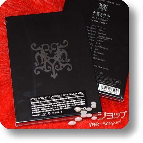 HYDE - ACOUSTIC CONCERT 2019 "Kuro Misa BIRTHDAY" -WAKAYAMA- (lim.Box 2Blu-ray+2CD+Photobook) +Bonus-Promoposter!-29478