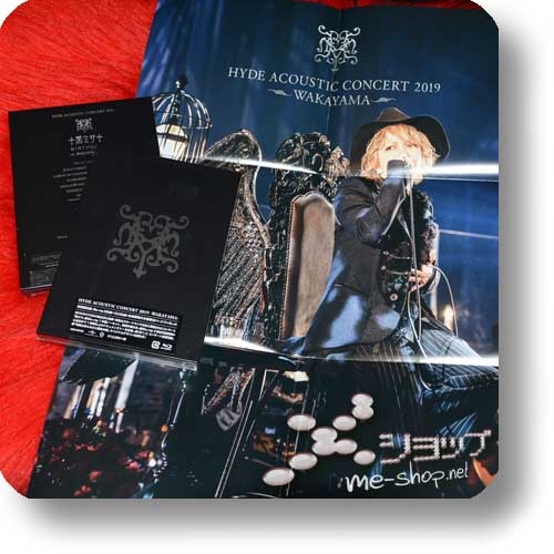 HYDE - ACOUSTIC CONCERT 2019 "Kuro Misa BIRTHDAY" -WAKAYAMA- (lim.Box 2Blu-ray+2CD+Photobook) +Bonus-Promoposter!-0