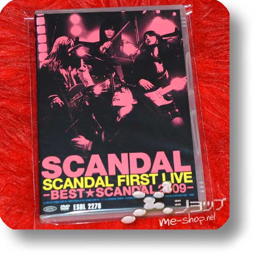 SCANDAL - FIRST LIVE -BEST*SCANDAL 2009- (DVD) (Re!cycle)-0