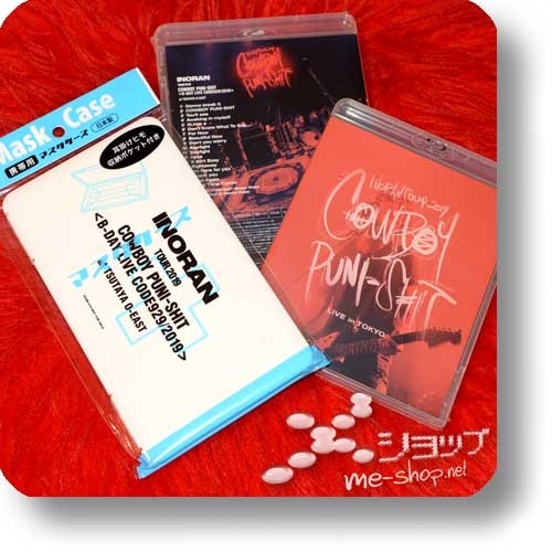 INORAN - TOUR 2019 COWBOY PUNI-SHIT (Live-Blu-ray) +Bonus-Mask Case!-0