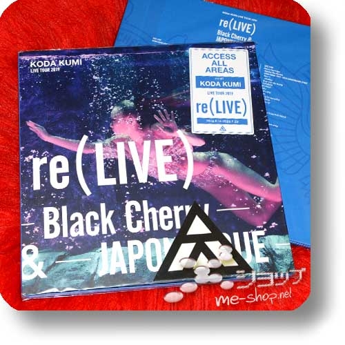 KUMI KODA - LIVE TOUR 2019 re(LIVE)-Black Cherry- & JAPONESQUE (lim.Boxset 3DVD+2CD+Photobook+Sticker!) +Bonus-Fotopostkarte!-29790