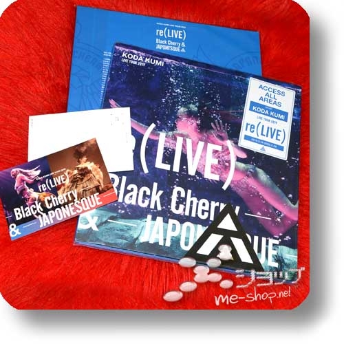 KUMI KODA - LIVE TOUR 2019 re(LIVE)-Black Cherry- & JAPONESQUE (lim.Boxset 3DVD+2CD+Photobook+Sticker!) +Bonus-Fotopostkarte!-0