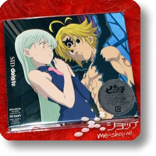 SID - delete (lim.CD+DVD Anime ban / Nanatsu no Taizai) +Bonus-Promoposter!-29727