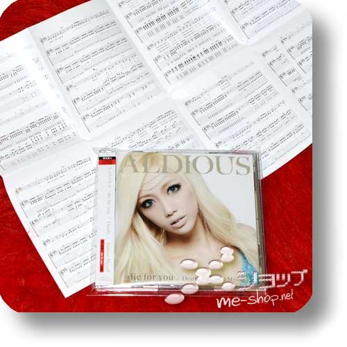 ALDIOUS - die for you / Dearly / Believe Myself (lim.CD+DVD A-Type inkl.Score Booklet) (Re!cycle)-0
