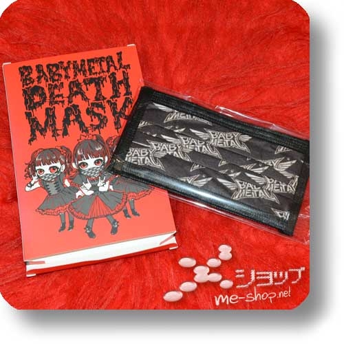 BABYMETAL - BABYMETAL DEATH MASK (5 Stück Vliesmasken / original Merchandise!)-30151