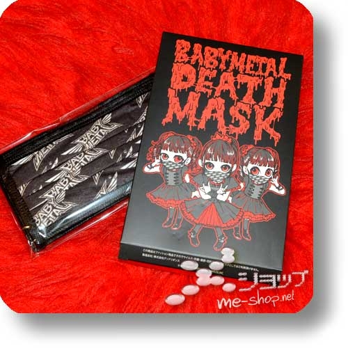 BABYMETAL - BABYMETAL DEATH MASK (5 Stück Vliesmasken / original Merchandise!)-0