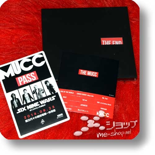 MUCC - THE END OF THE WORLD (lim.CD+DVD)+Backstagepass-Sticker+Ministickerset! (Re!cycle)-0