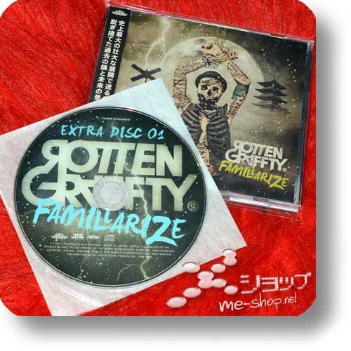 ROTTENGRAFFTY - FAMILIARIZE (+EXTRA DISC 01 Bonus-CD!) (Re!cycle)-0