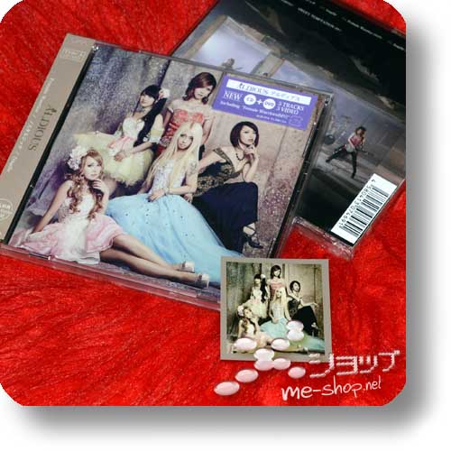 ALDIOUS - Female Warrior / Nostalgic / fragile LIM.CD+DVD A-Type +Bonus-Sticker!-0