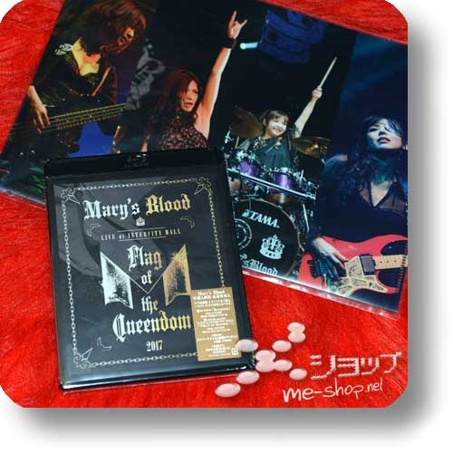 MARY'S BLOOD - LIVE at INTERCITY HALL Flag of the Queendom (Blu-ray) +Bonus-Clearfile!-0