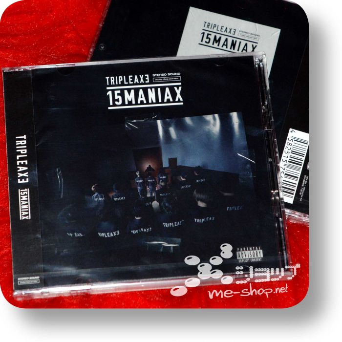tripleaxe 15maniax cd+dvd
