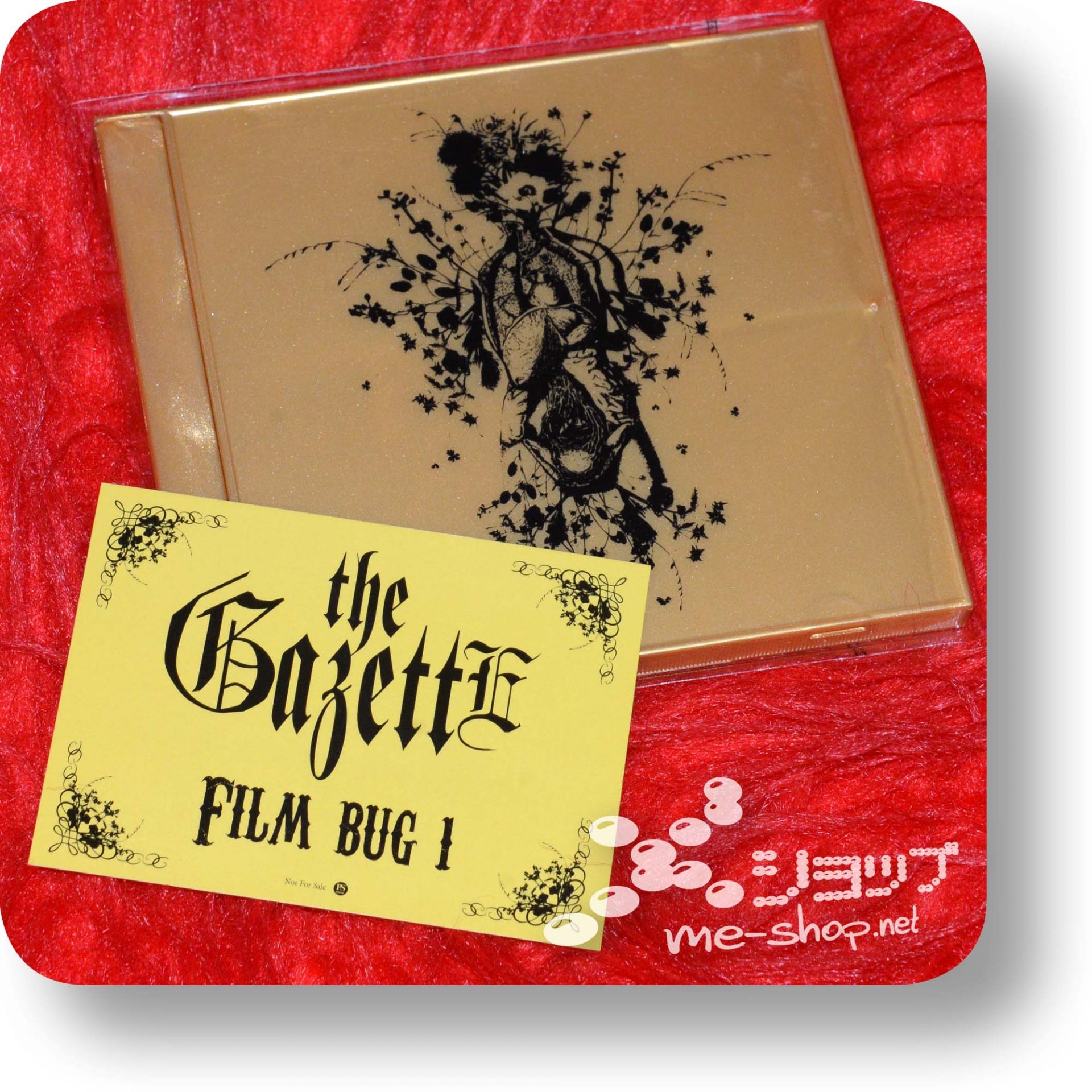THE GAZETTE - Film Bug I (PV-DVD / 1.Press)+Bonus-Sticker! (Re!cycle)