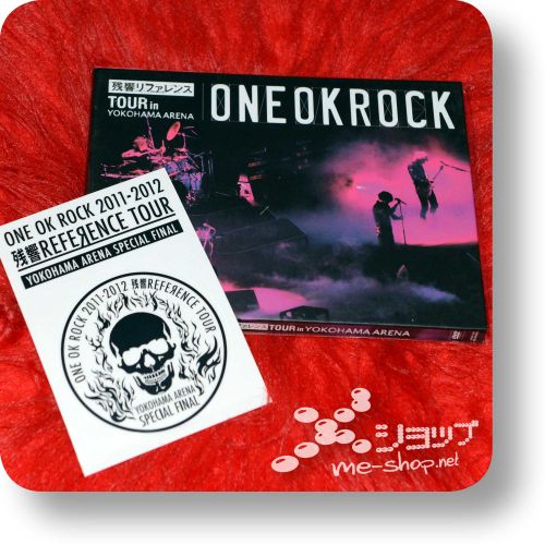 one ok rock zankyo reference tour dvd+bonus