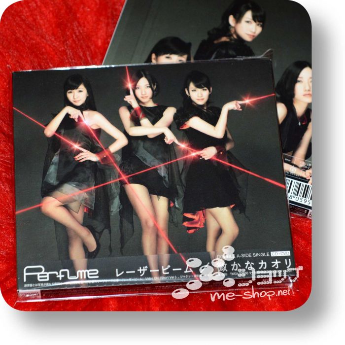 perfume laser beam cd+dvd