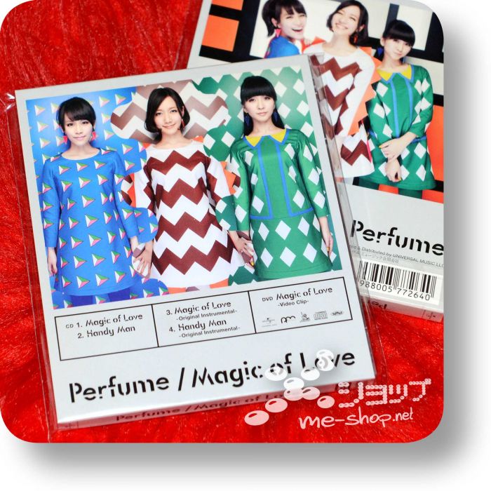perfume magic of love cd+dvd