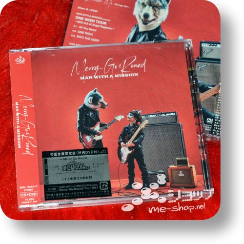 man with a mission merry cd+dvd
