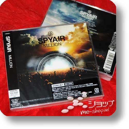 spyair million cd+dvd