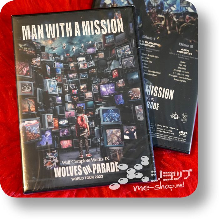 man with a mission wolves on parade dvd