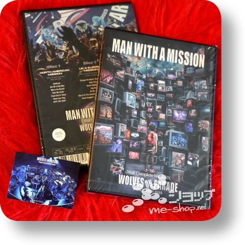 man with a mission wolves on parade dvd+bonus