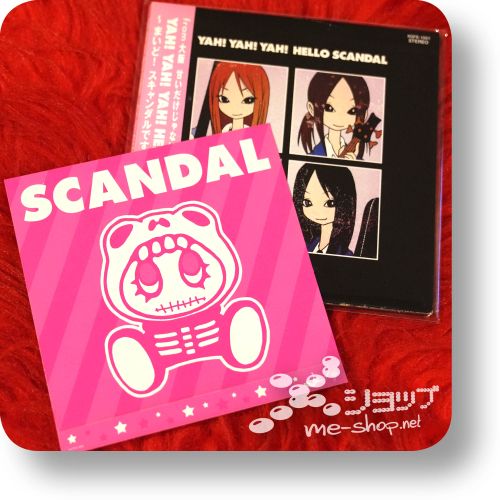 scandal yah yah+sticker