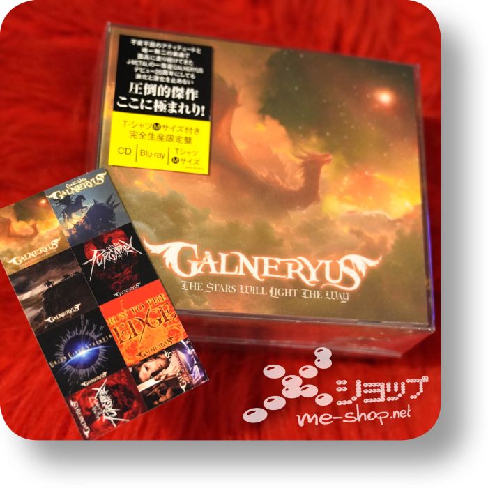 galneryus the stars cd+bd+t-shirt+bonus