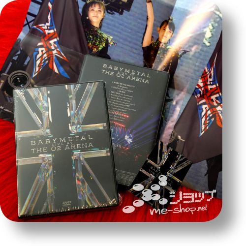 babymetal live at the o2 dvd+bonus