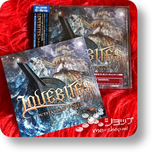 lovebites outstanding cd+bd hell+bonus